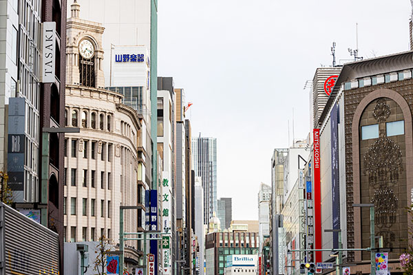 銀座の街